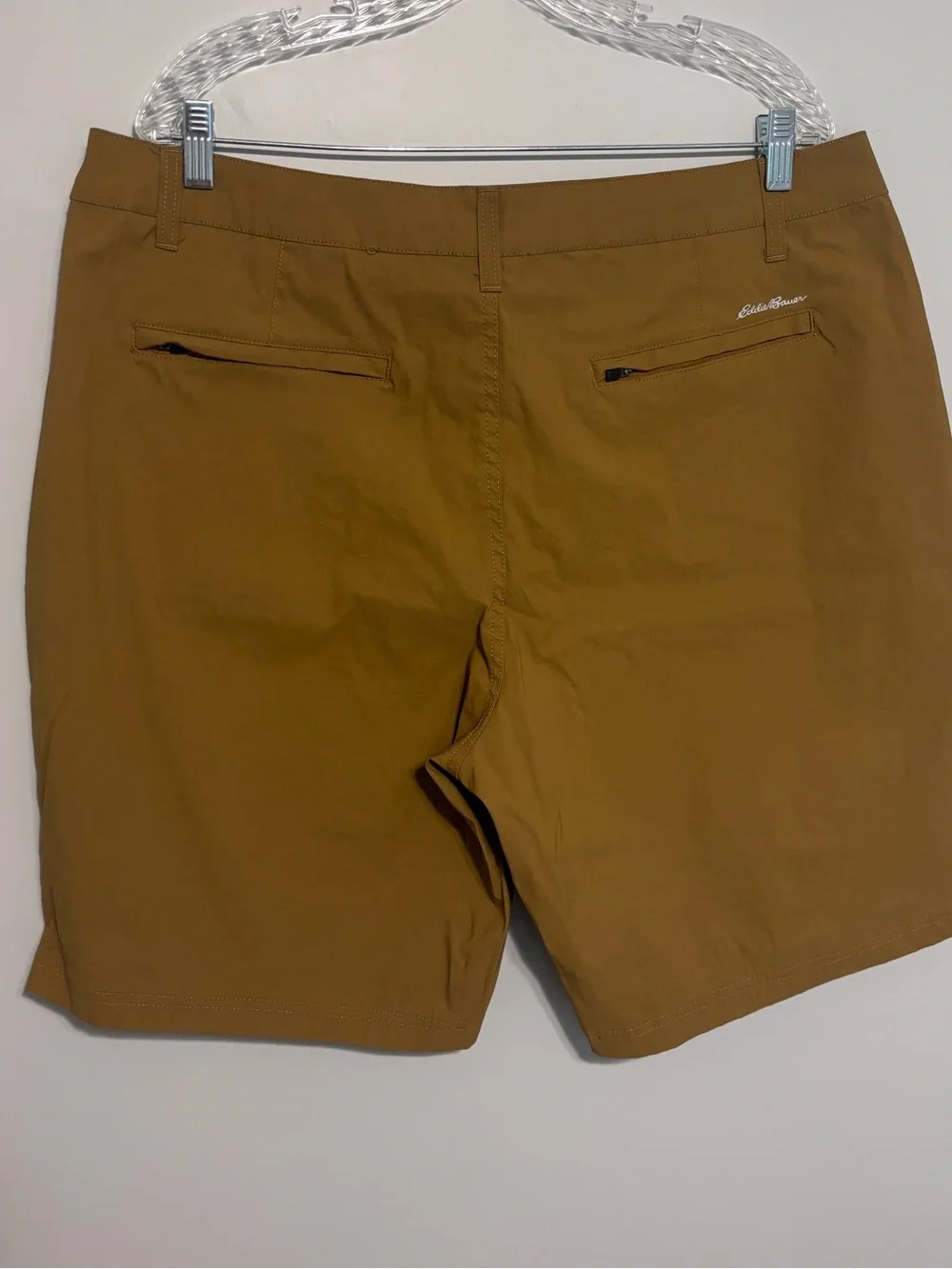 Bundle of Two Eddie Bauer Khaki and Blue Flat Front Men's Shorts